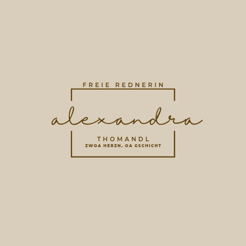 Logo Alexandra Thomandl Traurednerin auf der Hochzezitsmesse erding im Landhotel Hallnberg